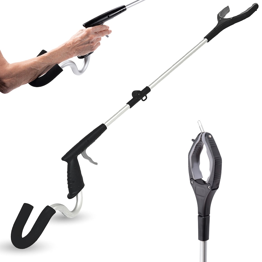 Image 490017_ALTMORE4.jpg, Product 490-017 / Price $29.99, StrongArm Ergonomic Reacher Grabber with Hook and Magnet from StrongArm on TSC.ca's Health & Fitness department
