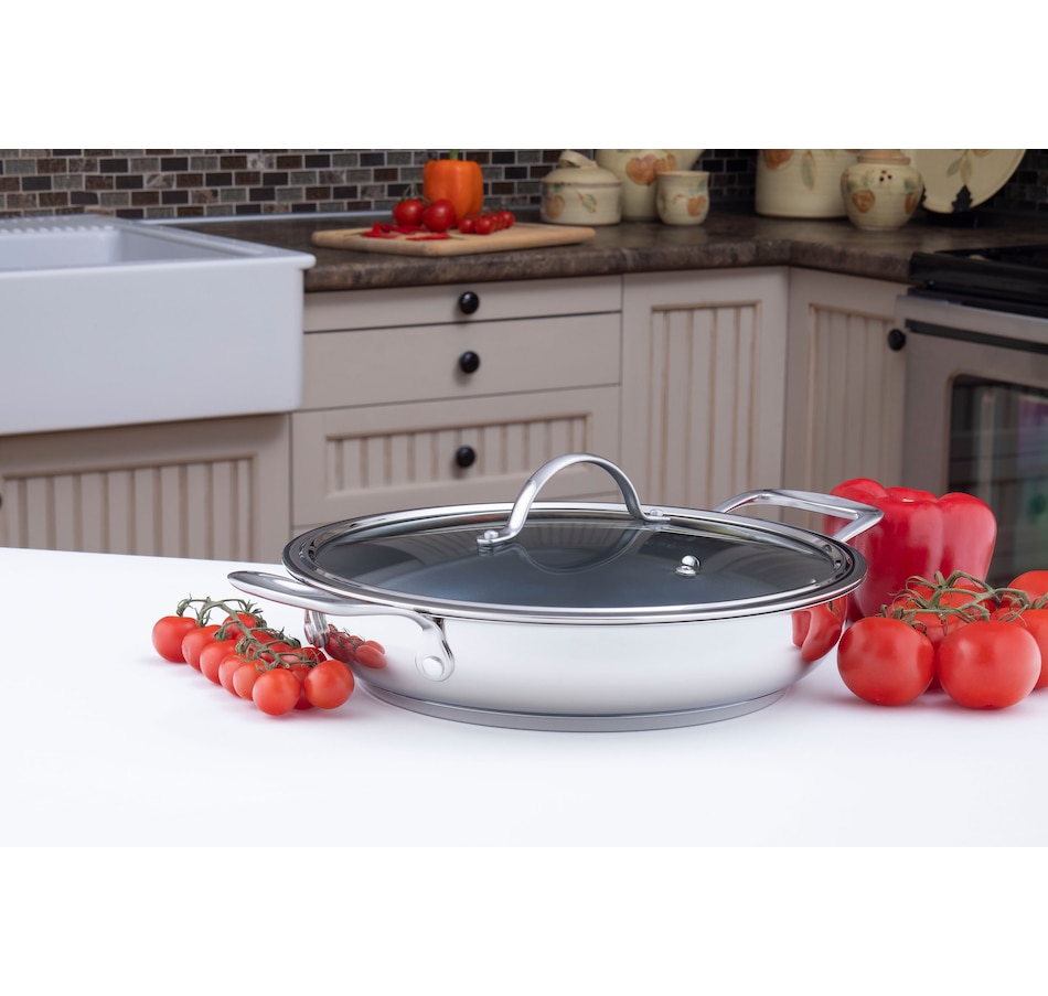 Image 490141_ALTMORE2.jpg, Product 490-141 / Price $149.99, Meyer Chef Michael Smith 28cm Everyday Pan from Meyer on TSC.ca's Kitchen department