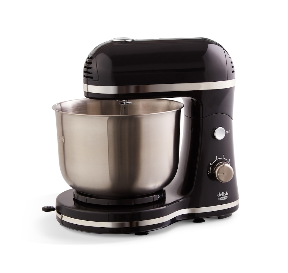 Image 490212_BLK.jpg, Product 490-212 / Price $68.88, Delish by Dash Compact Stand Mixer from Dash Kitchen on TSC.ca's Kitchen department