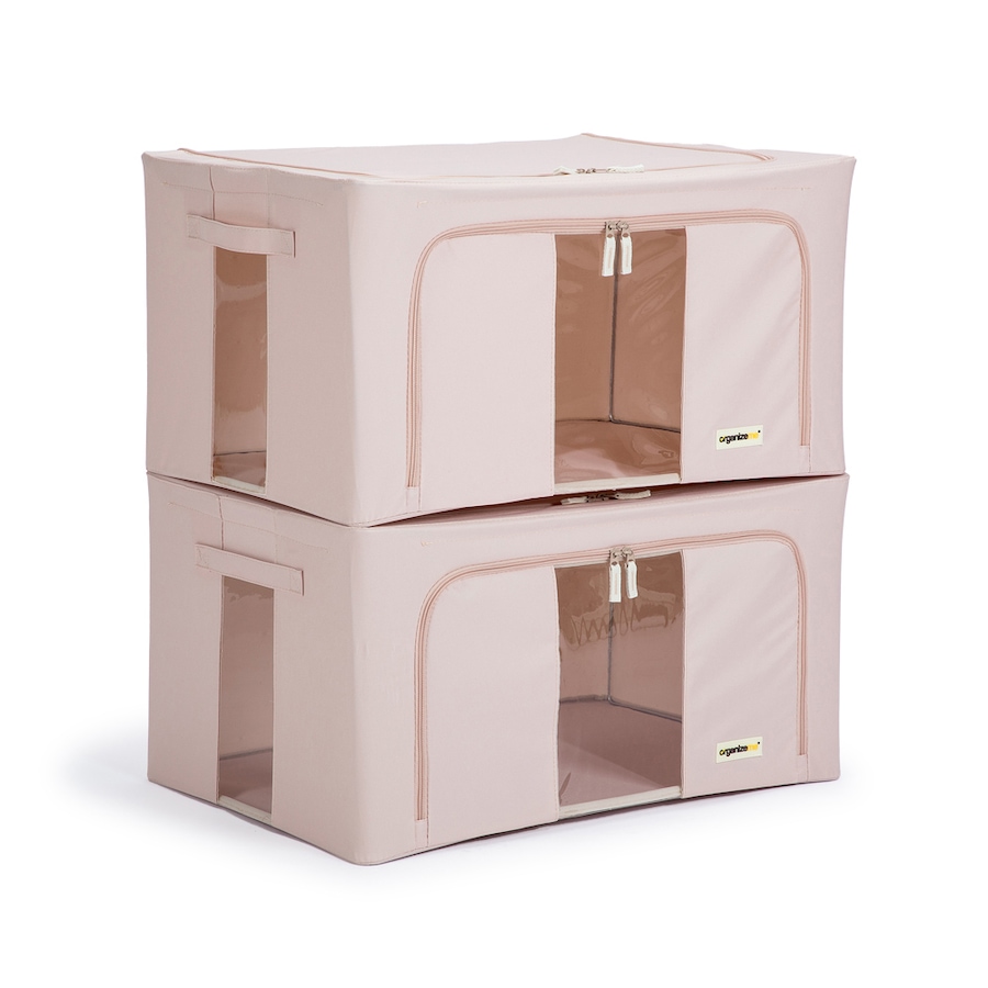 Image 490249_CRSE.jpg, Product 490-249 / Price $73.99, OrganizeMe Extra-Large Storage Bins (2-Pack) from Organizeme on TSC.ca's Home & Garden department
