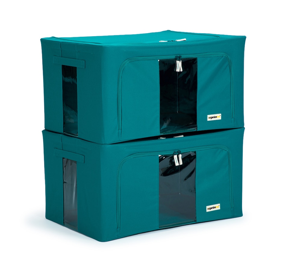 Image 490249_DPLE.jpg, Product 490-249 / Price $73.99, OrganizeMe Extra-Large Storage Bins (2-Pack) from Organizeme on TSC.ca's Home & Garden department