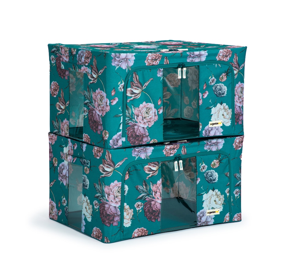 Image 490249_FLO.jpg, Product 490-249 / Price $73.99, OrganizeMe Extra-Large Storage Bins (2-Pack) from Organizeme on TSC.ca's Home & Garden department