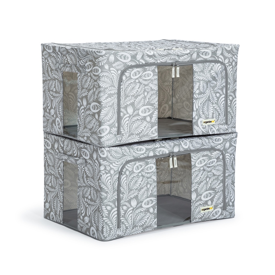 Image 490249_LEA.jpg, Product 490-249 / Price $73.99, OrganizeMe Extra-Large Storage Bins (2-Pack) from Organizeme on TSC.ca's Home & Garden department