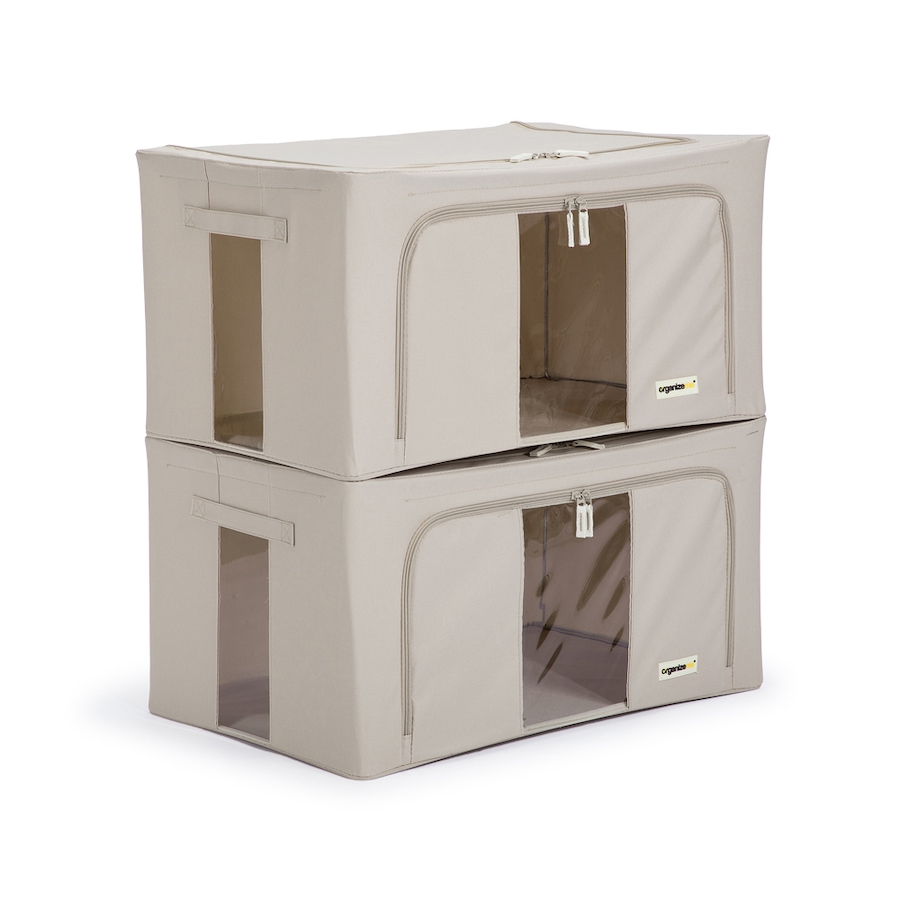 Image 490249_LGTU.jpg, Product 490-249 / Price $73.99, OrganizeMe Extra-Large Storage Bins (2-Pack) from Organizeme on TSC.ca's Home & Garden department
