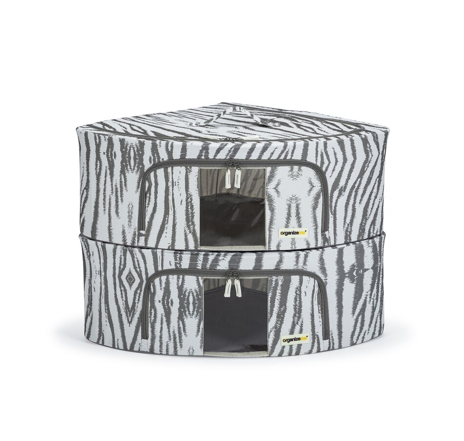 Image 490252_TIG.jpg, Product 490-252 / Price $34.33, OrganizeMe Medium Corner Storage Bins (2-Pack) from Organizeme on TSC.ca's Home & Garden department
