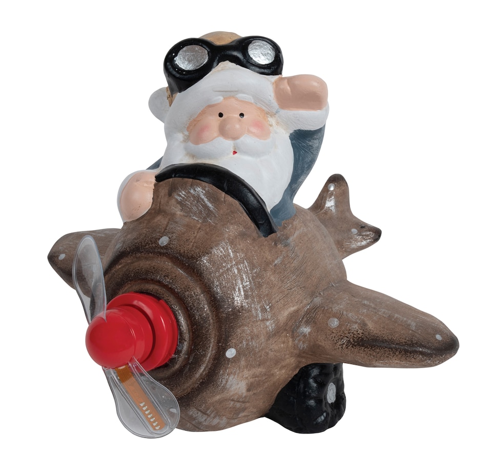 Image 490270_SAT.jpg, Product 490-270 / Price $24.99, Holiday Memories Battery Operated Plane Decor from Holiday Memories on TSC.ca's Home & Garden department