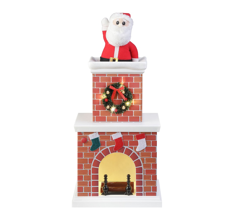 Image 490289.jpg, Product 490-289 / Price $73.99, Mr. Christmas Santa's Visit Tabletop Santa from Mr. Christmas on TSC.ca's Home & Garden department