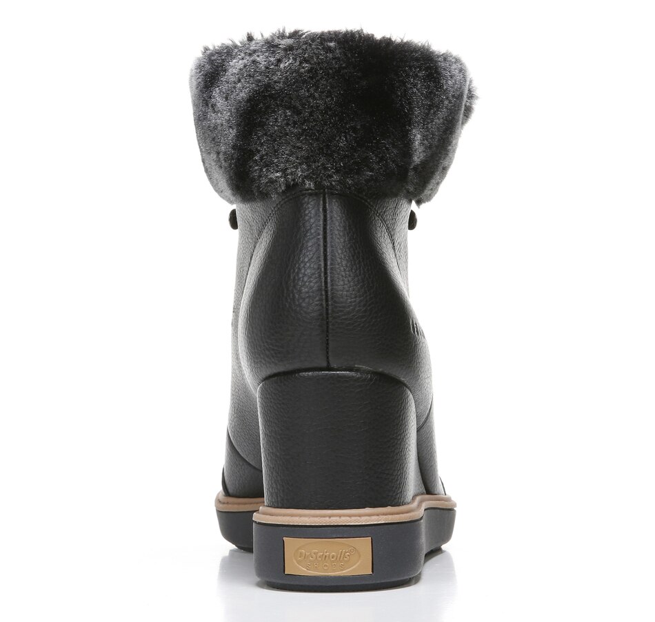Image 490356_ALTMORE1.jpg, Product 490-356 / Price $69.88, Dr. Scholls J Furry Wedge Bootie from Dr. Scholl's on TSC.ca's Shoes department