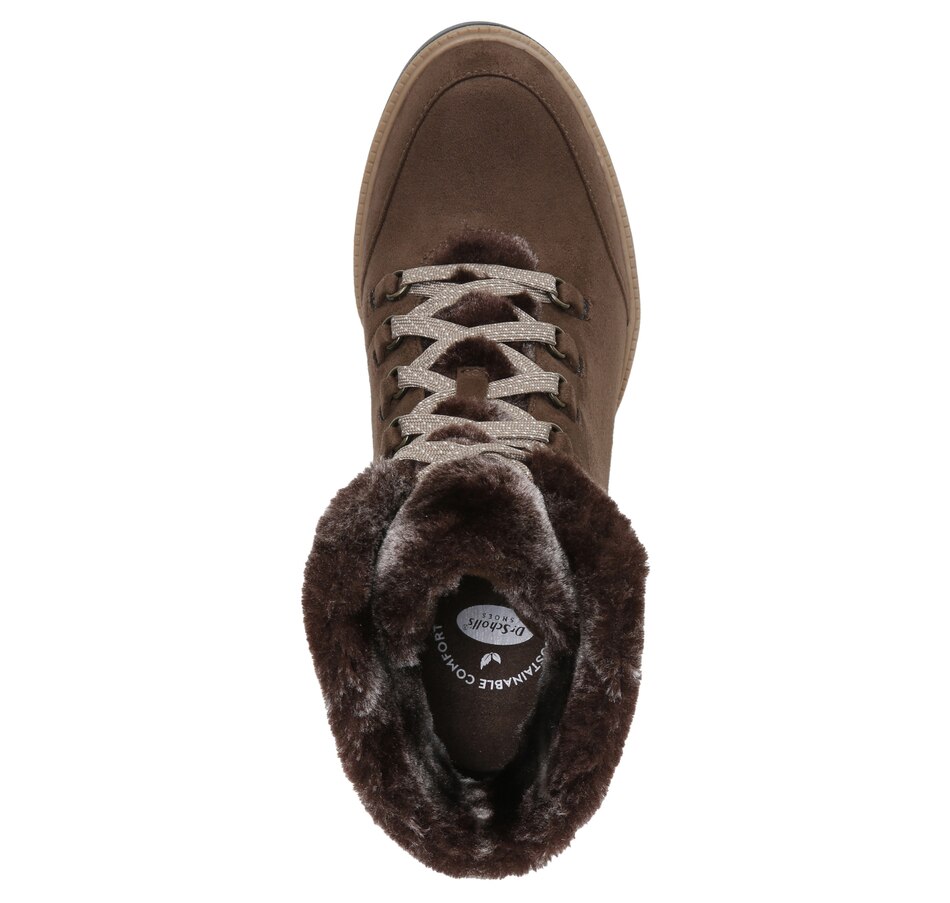 Image 490356_ALTMORE3.jpg, Product 490-356 / Price $69.88, Dr. Scholls J Furry Wedge Bootie from Dr. Scholl's on TSC.ca's Shoes department