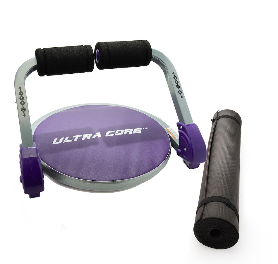 Image 490507_PUR.jpg , Product 490-507 / Price $99.99 , PLH Fitness Ultra Core Max with Yoga Mat from PLH Fitness on TSC.ca's Fitness & Recreation department