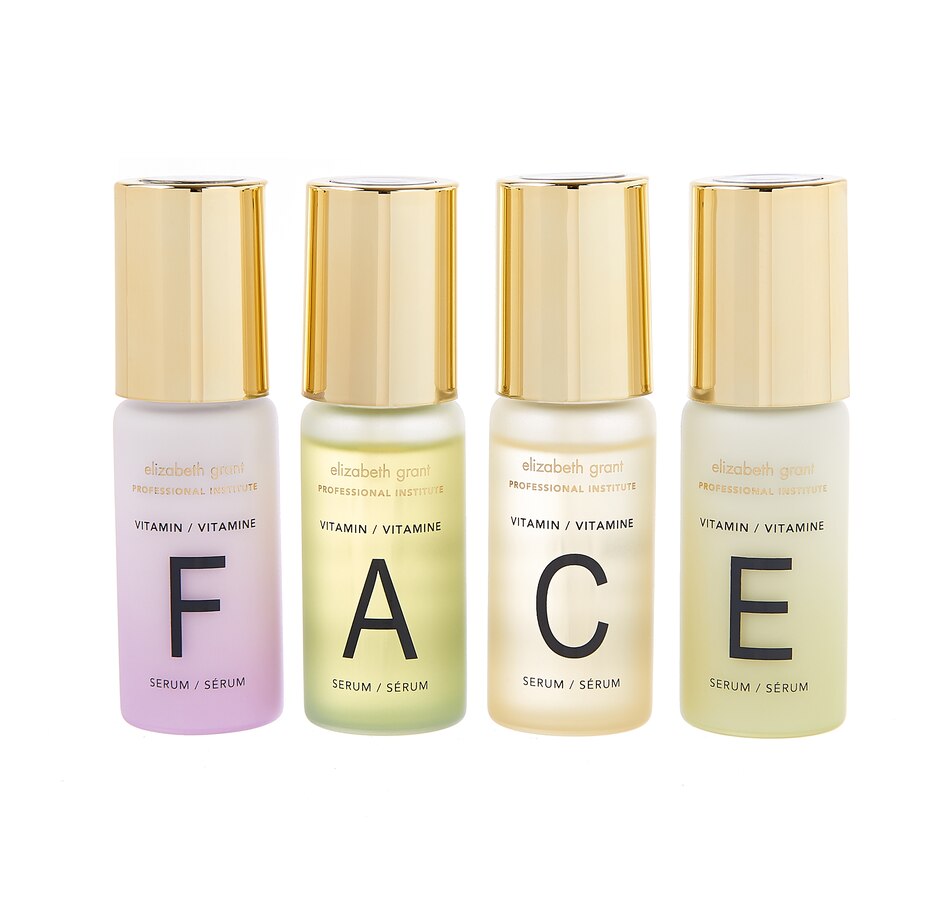 Image 490517.jpg, Product 490-517 / Price $60.00, Elizabeth Grant Vitamin FACE Serum 4pc Collection from Elizabeth Grant on TSC.ca's Beauty department