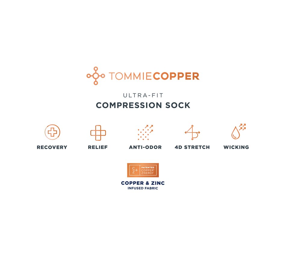 Image 490587_ALTMORE11.jpg, Product 490-587 / Price $146.99, Tommie Copper Women's Core Ultra-Fit Over the Calf Compression Socks 3-Pack from Tommie Copper on TSC.ca's Health & Fitness department