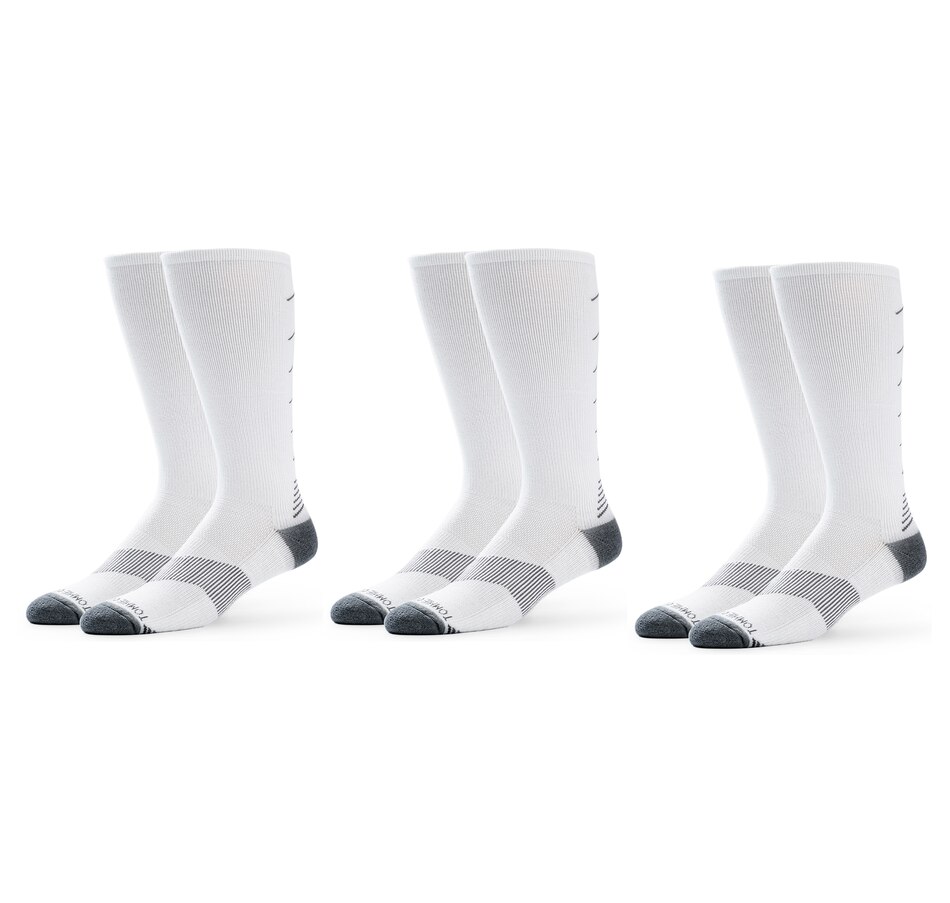 Image 490587_WHT.jpg, Product 490-587 / Price $146.99, Tommie Copper Women's Core Ultra-Fit Over the Calf Compression Socks 3-Pack from Tommie Copper on TSC.ca's Health & Fitness department