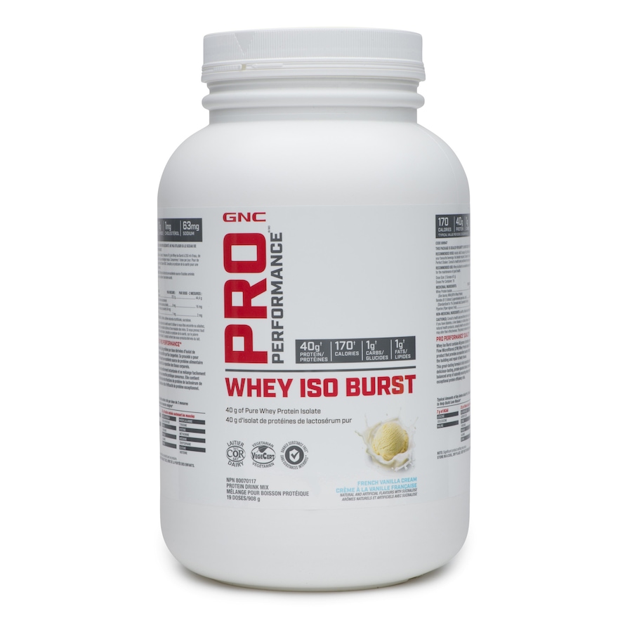 Image 490614_FVNCR.jpg, Product 490-614 / Price $44.99, GNC Pro Performance Whey ISO Burst Protein Drink Mix from GNC on TSC.ca's Health & Fitness department