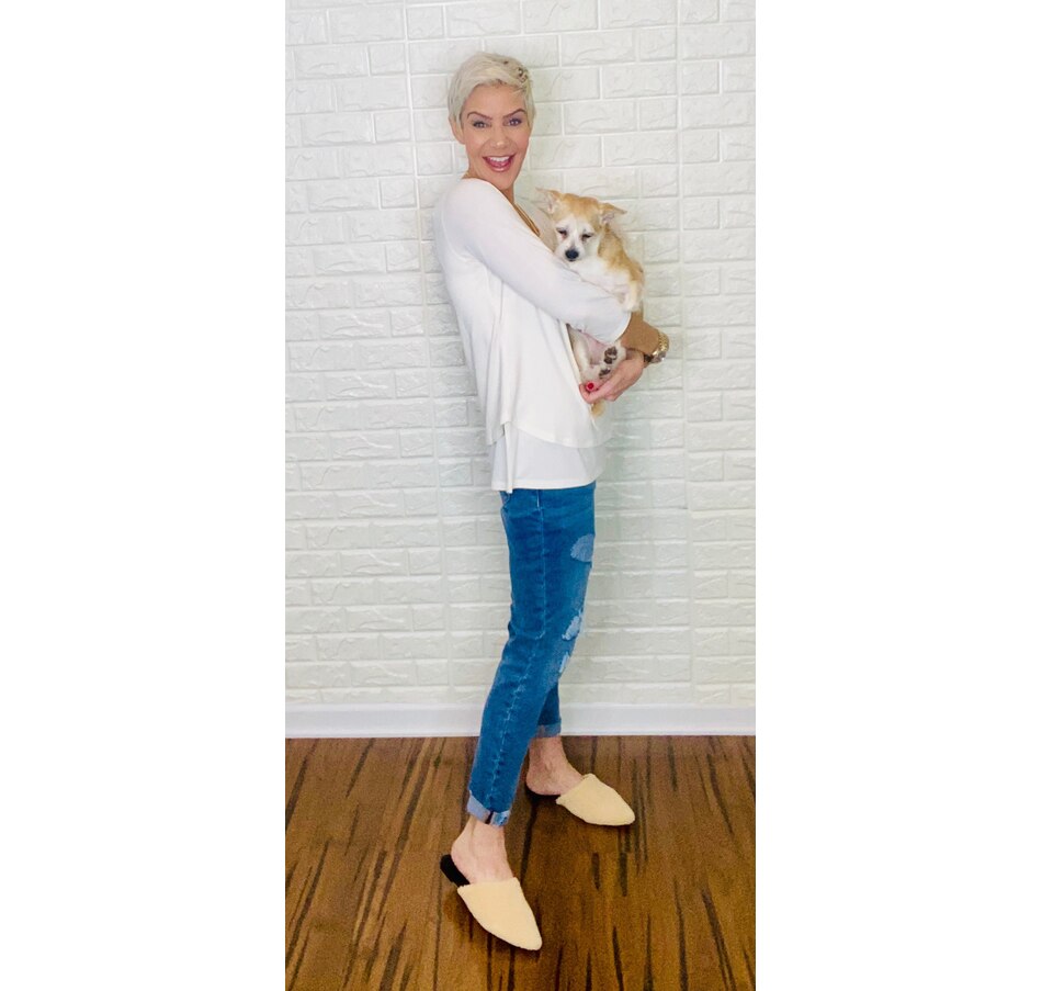 Image 490715_ALTMORE7.jpg, Product 490-715 / Price $24.33, Joan Rivers Classics Collection Double Layer Jersey Knit Top from Joan Rivers on TSC.ca's Fashion department