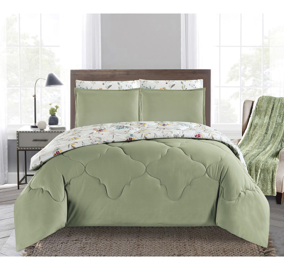 Image 490853_DSSAG.jpg , Product 490-853 / Price $49.88 , St. Clair Modern Farmhouse 3-Piece Comforter Set from St. Clair Bedding on TSC.ca's Home & Garden department