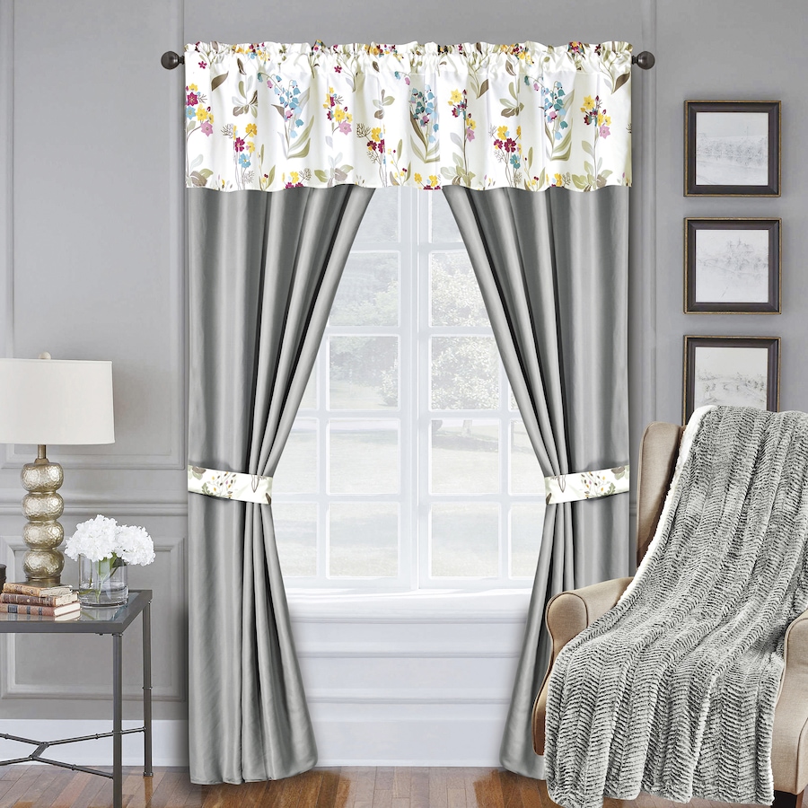 Image 490858_GRY.jpg, Product 490-858 / Price $39.33, St. Clair Modern Farmhouse 5 Piece Window Set from St. Clair Bedding on TSC.ca's Home & Garden department