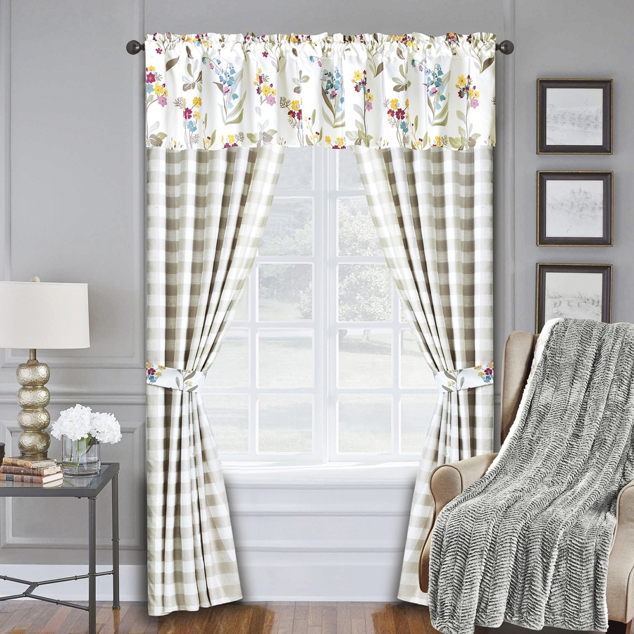 Image 490858_TPEGM.jpg, Product 490-858 / Price $39.33, St. Clair Modern Farmhouse 5 Piece Window Set from St. Clair Bedding on TSC.ca's Home & Garden department