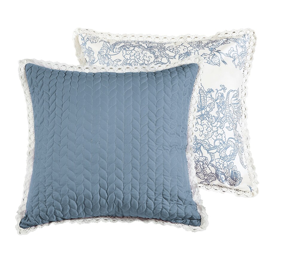 Image 490891_BLUSW.jpg, Product 490-891 / Price $19.33, St. Clair Set of 2 Euro Cushions from St. Clair Bedding on TSC.ca's Home & Garden department