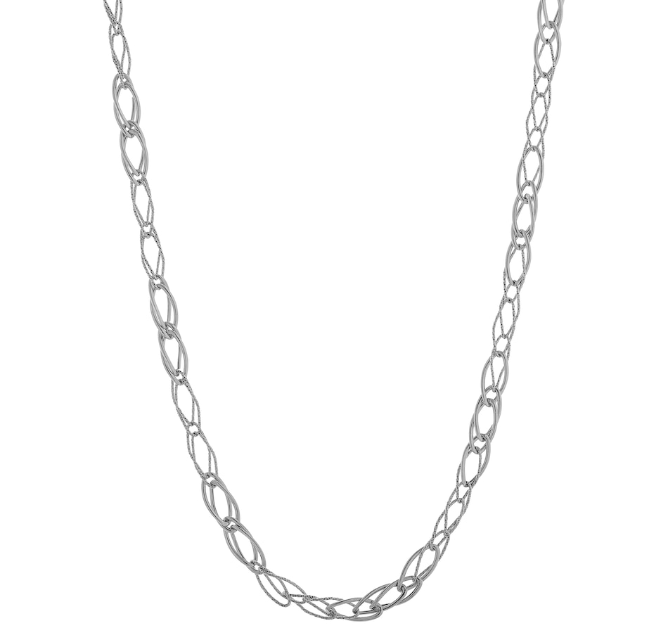 Image 491084_WGL.jpg, Product 491-084 / Price $399.33, International Gold 10K Gold Woven Link Necklace from International Gold on TSC.ca's Jewellery department
