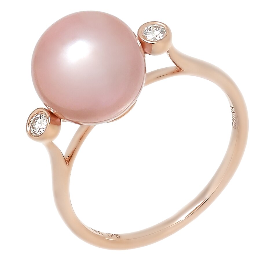 tsc.ca Imperial Pearls 14K Rose Gold 1011mm Natural Pink Windsor