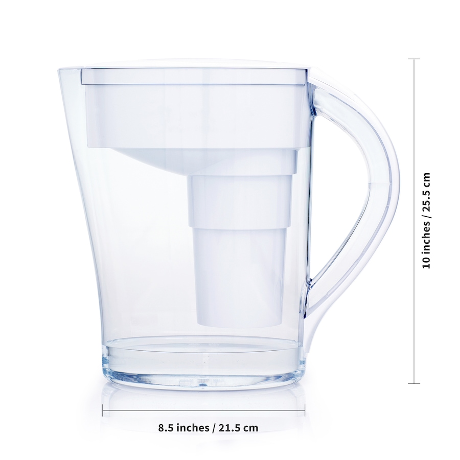 Image 491348_ALTMORE1.jpg, Product 491-348 / Price $59.99, Santevia Mina Slim Alkaline Pitcher from Santevia on TSC.ca's Kitchen department
