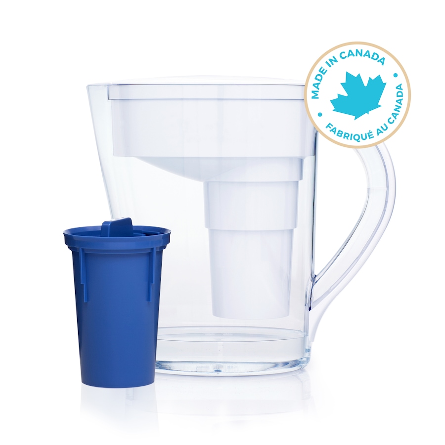 Image 491348_WHT.jpg, Product 491-348 / Price $59.99, Santevia Mina Slim Alkaline Pitcher from Santevia on TSC.ca's Kitchen department