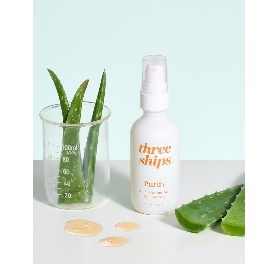 Image 492092_ALTMORE3.jpg, Product 492-092 / Price $28.00, Three Ships Purify Aloe + Amino Acid Cleanser from Three Ships on TSC.ca's Beauty department