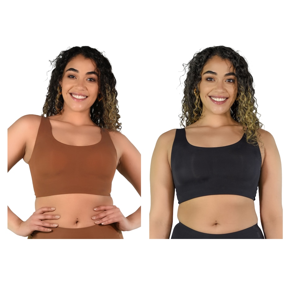 Rhonda Shear 2-Pack Skintones Body Bra with Removable Pads