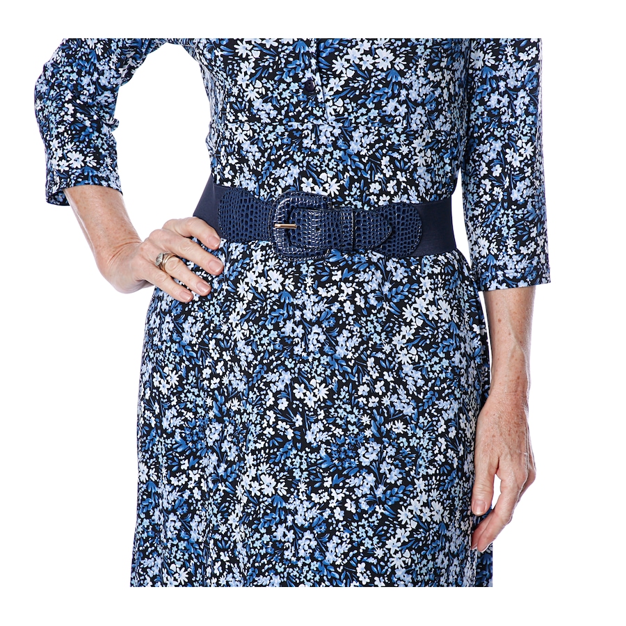 Image 492292_NVY.jpg, Product 492-292 / Price $45.99, Kim & Co. Go-To Elastic Belt with Buckle from Kim & Co. on TSC.ca's Fashion department
