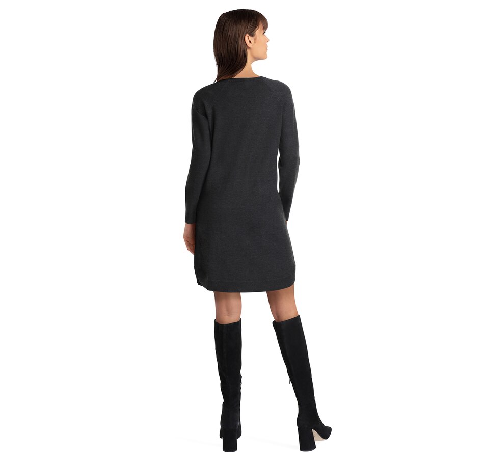 Image 492382_ALTMORE1.jpg, Product 492-382 / Price $29.33, H Halston Studio Long Sleeve Sweater Dress from H Halston on TSC.ca's Fashion department