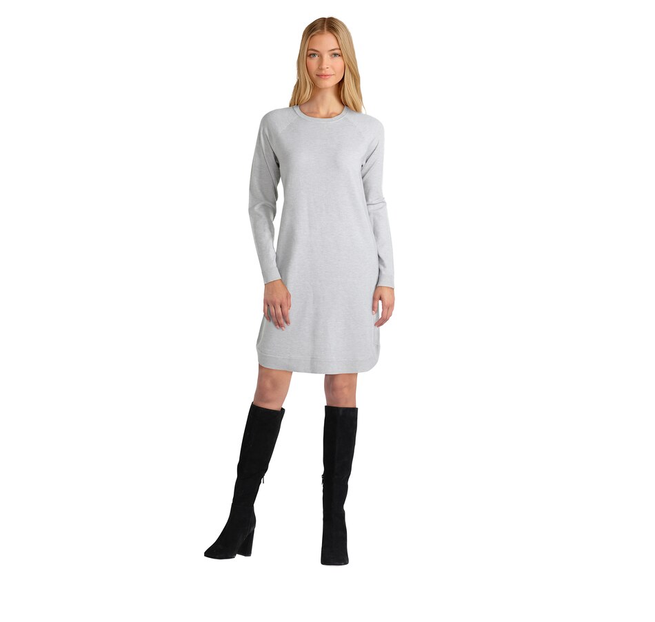 Image 492382_HEAOL.jpg, Product 492-382 / Price $29.33, H Halston Studio Long Sleeve Sweater Dress from H Halston on TSC.ca's Fashion department