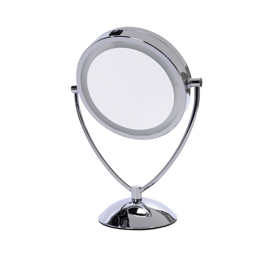 Image 493231.jpg, Product 493-231 / Price $119.99, Upper Canada Danielle Chrome Dual-Lighted LED Makeup Mirror on TSC.ca's department