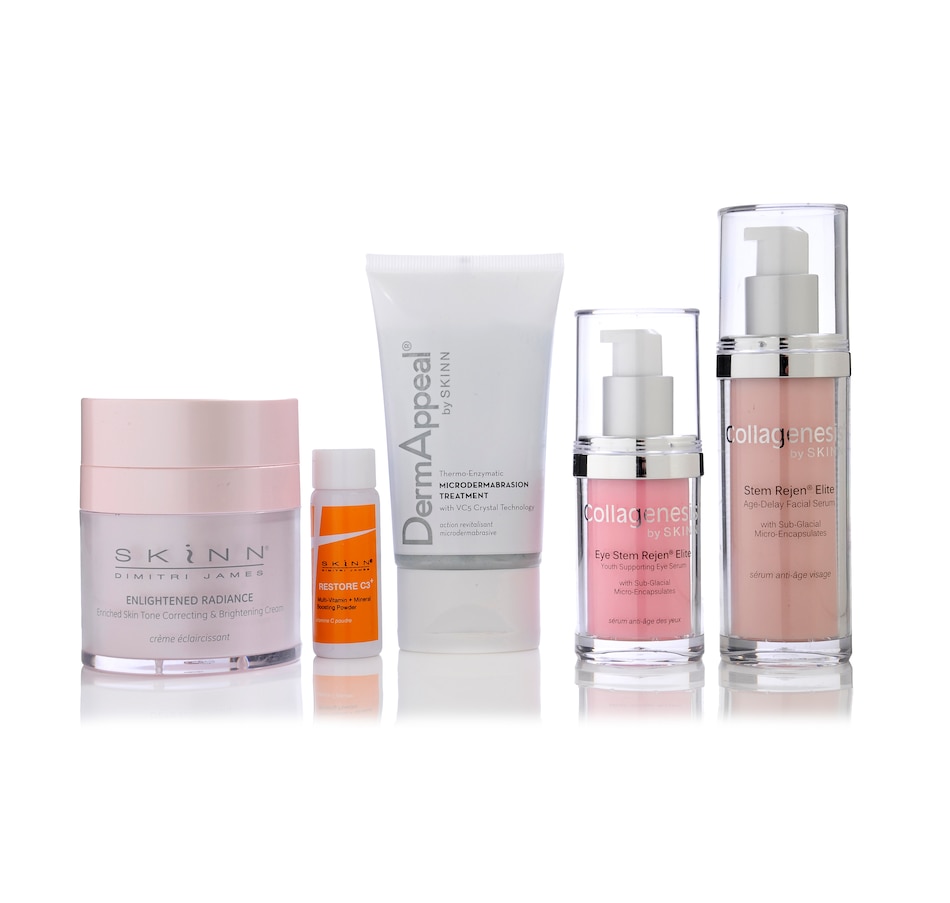 Image 494238.jpg, Product 494-238 / Price $89.99, Skinn Cosmetics Smoothing & Hydrating 5-Piece Set - 60-Day Auto Delivery from SKINN on TSC.ca's Beauty department