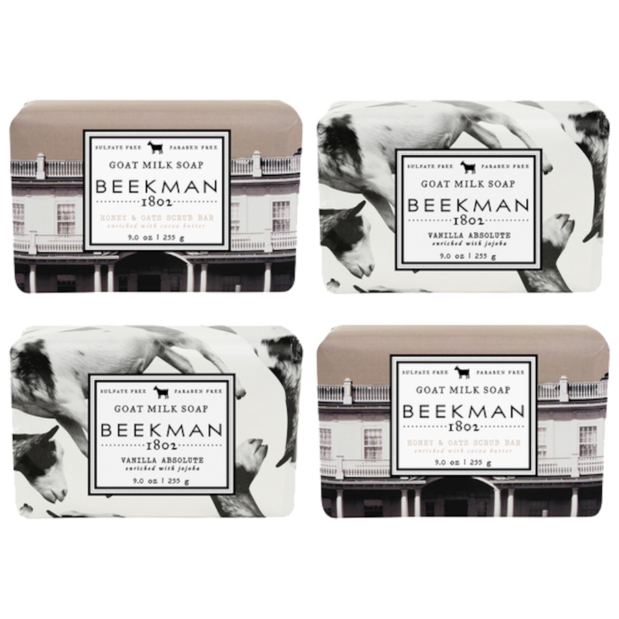 Image 494996_VANHS.jpg, Product 494-996 / Price $70.00, Beekman 1802 Goat Milk Set of Four Goat Milk Bar Soaps from Beekman 1802 on TSC.ca's Beauty department
