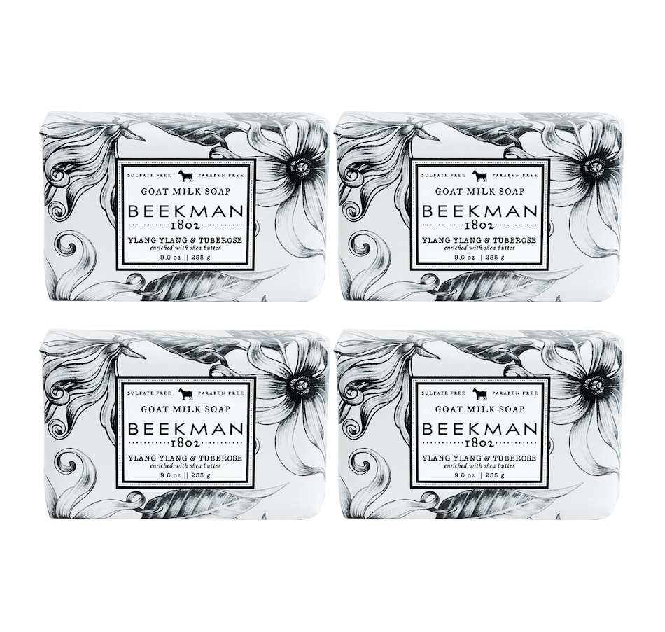 Image 494996_YLARE.jpg, Product 494-996 / Price $43.00, Beekman 1802 Goat Milk Set of Four Goat Milk Bar Soaps from Beekman 1802 on TSC.ca's Beauty department