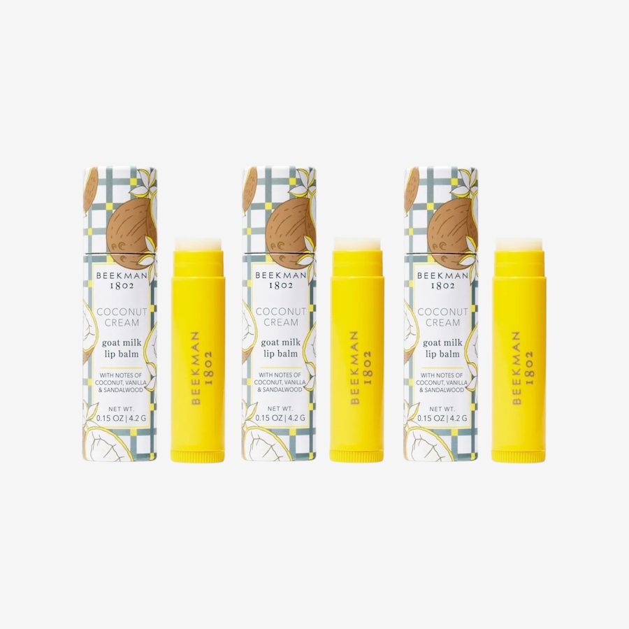 Image 495001_CTA.jpg, Product 495-001 / Price $36.00, Beekman 1802 Goat Milk Lip Balm Trio from Beekman 1802 on TSC.ca's Beauty department