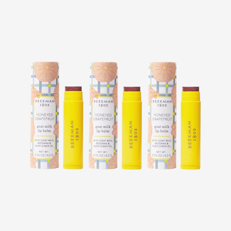 Image 495001_HONGT.jpg, Product 495-001 / Price $36.00, Beekman 1802 Goat Milk Lip Balm Trio from Beekman 1802 on TSC.ca's Beauty department