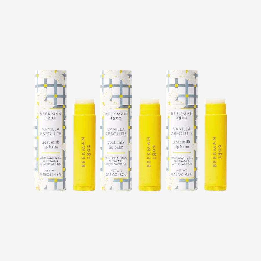 Image 495001_VANTE.jpg, Product 495-001 / Price $36.00, Beekman 1802 Goat Milk Lip Balm Trio from Beekman 1802 on TSC.ca's Beauty department