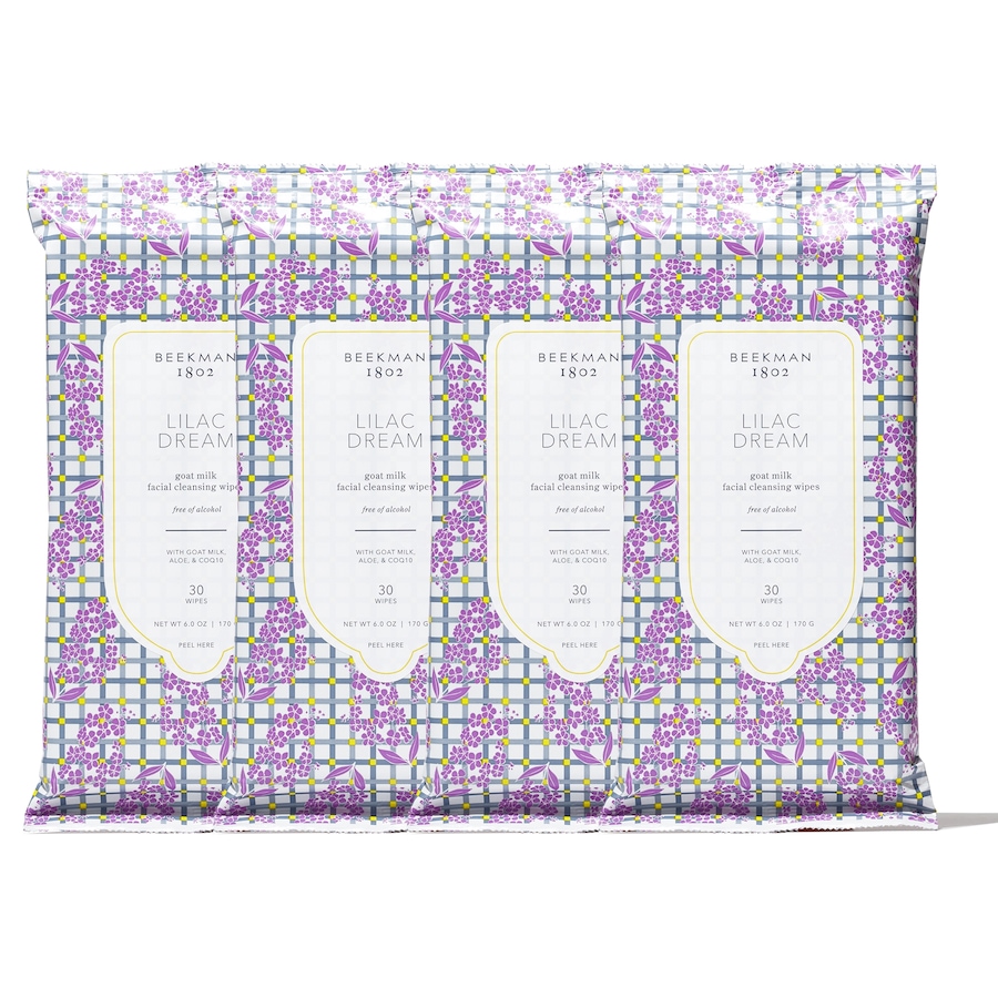 Image 495004_LLDRM.jpg, Product 495-004 / Price $48.00, Beekman 1802 Goat Milk Facial Cleansing Wipes - 4-Pack from Beekman 1802 on TSC.ca's Beauty department