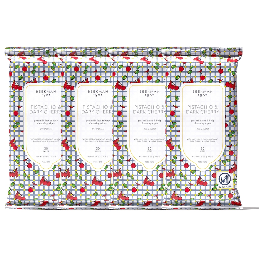 Image 495004_PISCY.jpg, Product 495-004 / Price $48.00, Beekman 1802 Goat Milk Facial Cleansing Wipes - 4-Pack from Beekman 1802 on TSC.ca's Beauty department