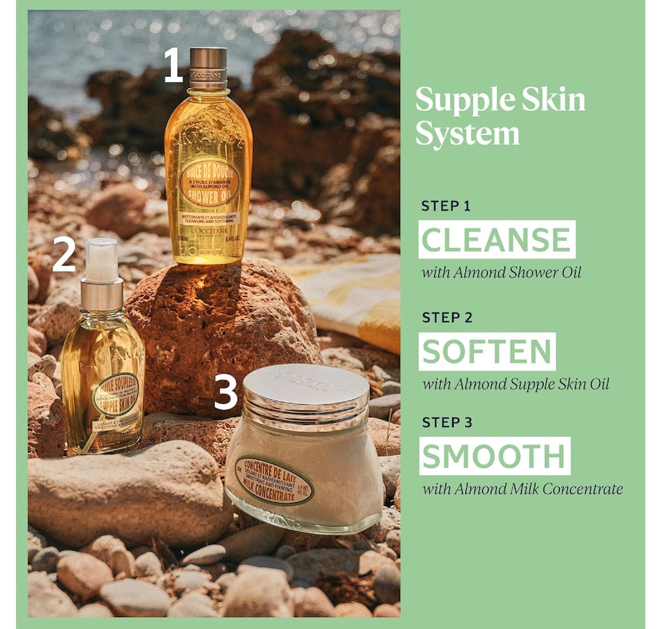 Image 496340_ALTMORE5.jpg, Product 496-340 / Price $13.00, L'Occitane Almond Shower Oil from L'Occitane on TSC.ca's Beauty department