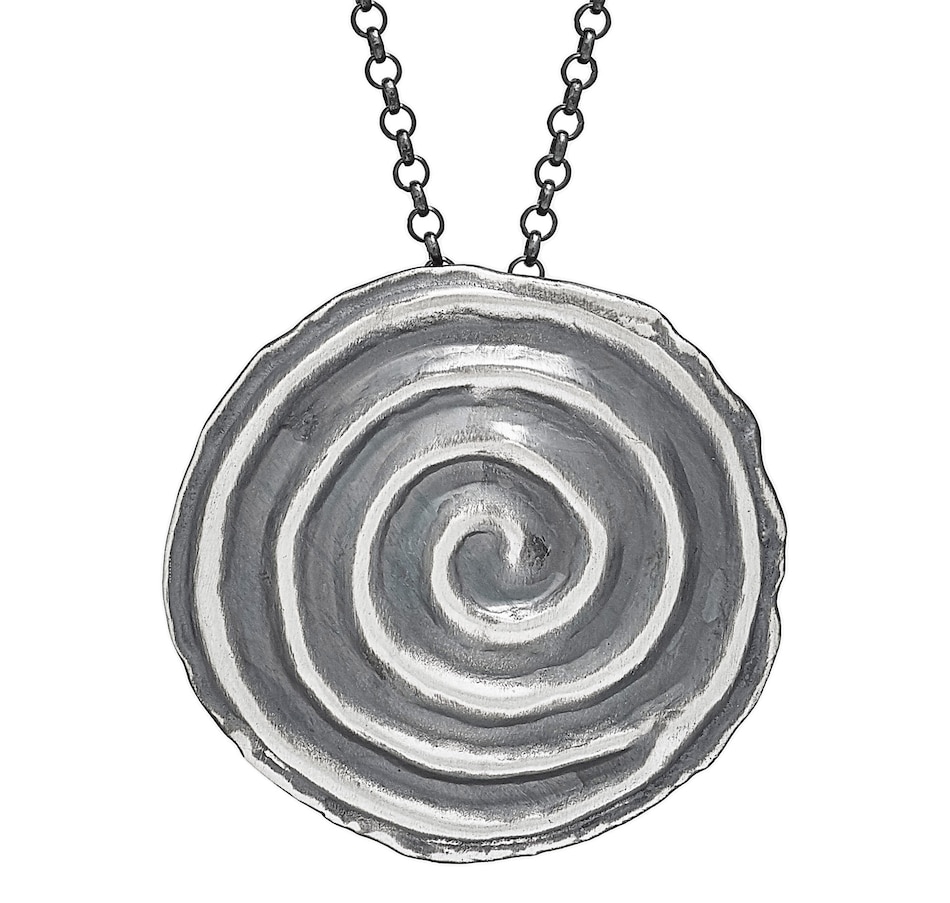Image 497113_ODSR.jpg, Product 497-113 / Price $89.88, Silver Gallery Sterling Silver Swirl Pendant with 16+2" Chain from Silver Gallery on TSC.ca's Jewellery department