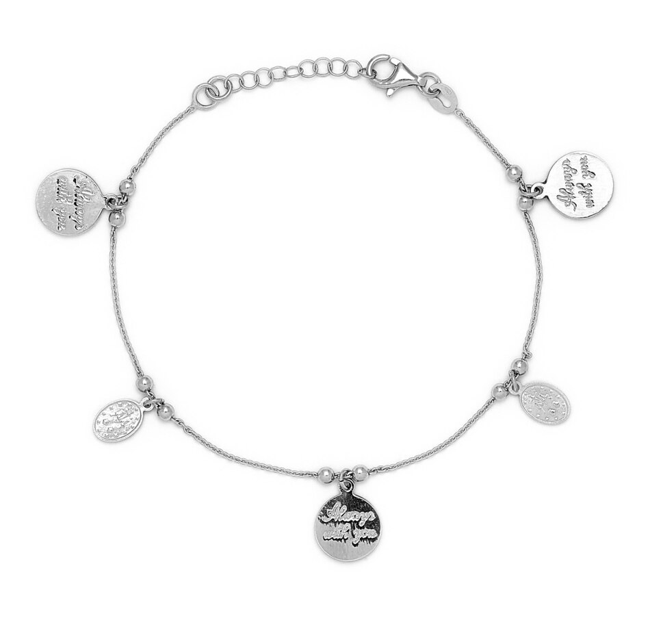 Image 497134_ALTMORE1.jpg, Product 497-134 / Price $69.88, Silver Gallery Sterling Silver Angel Charm Bracelet from Silver Gallery on TSC.ca's Jewellery department