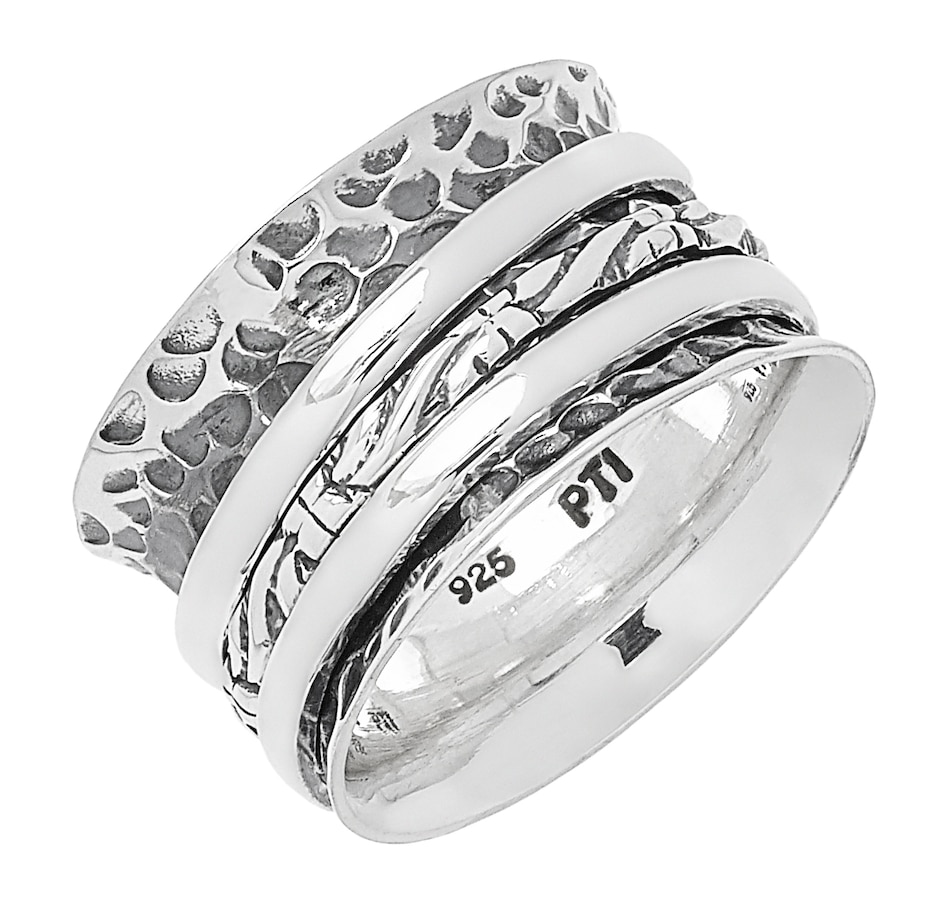 Jewellery Rings Silver Gallery Sterling Silver Spinner Ring TSC