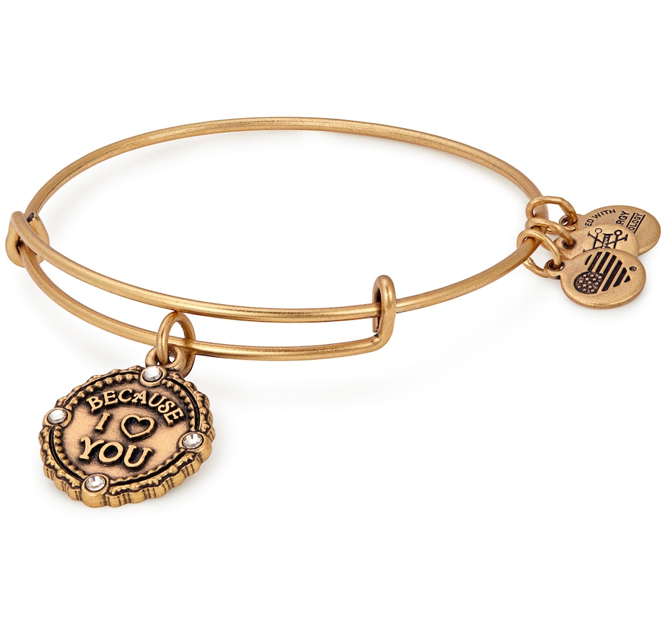 Image 497919_GLD.jpg, Product 497-919 / Price $41.00, Alex and Ani Because I Love You Adjustable Bracelet from Alex and Ani on TSC.ca's Jewellery department