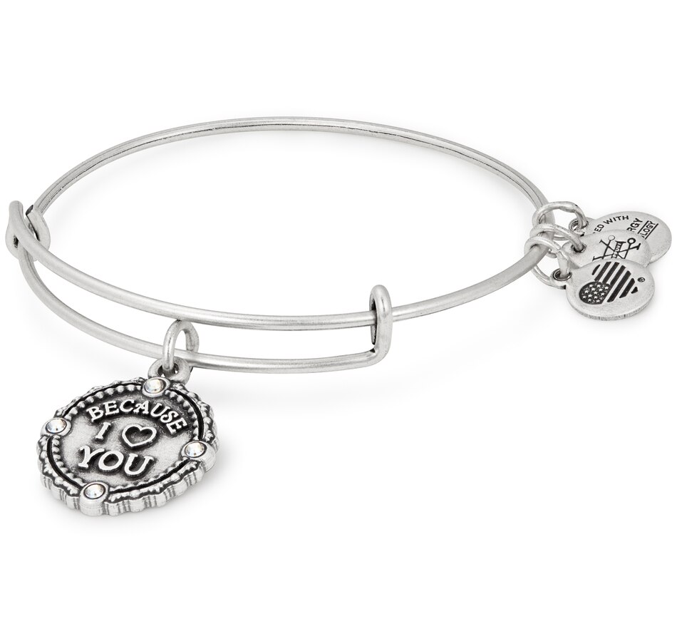 Image 497919_SIL.jpg, Product 497-919 / Price $41.00, Alex and Ani Because I Love You Adjustable Bracelet from Alex and Ani on TSC.ca's Jewellery department