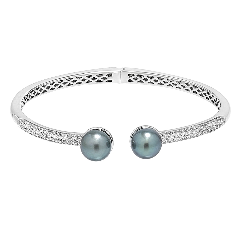 Jewellery Bracelets Imperial Pearls Sterling Silver 9 10mm Tahitian