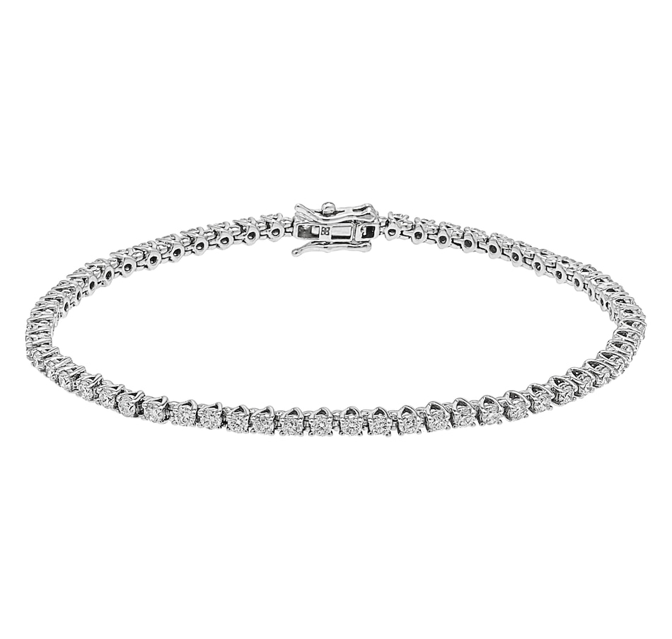 tsc.ca - Inspire Diamonds 14K White Gold Diamond Bracelet