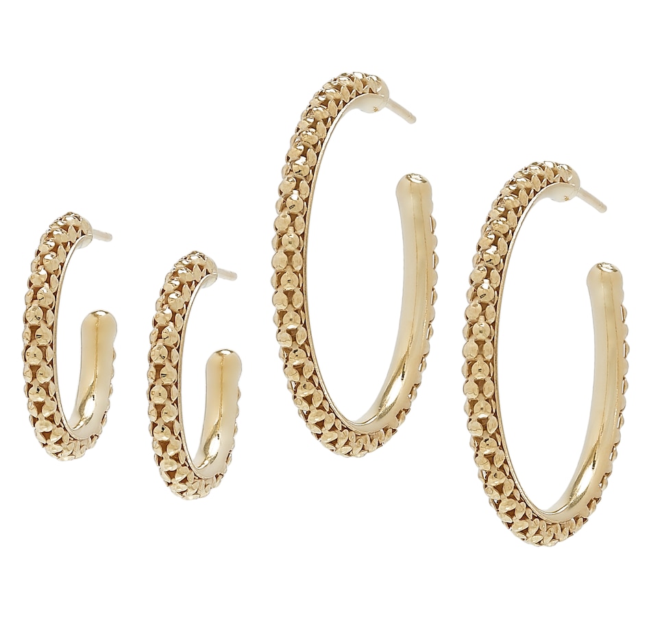 Jewellery Earrings Hoop & Huggie Earrings Silver Gallery Sterling